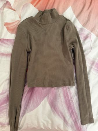 Haut manche longue couleur taupe « EVEN&ODD »